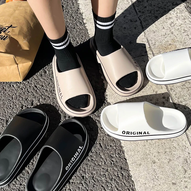 Mule Slip On - Zomerse paar slippers effen kleur met