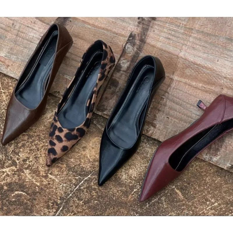 Women'S Shoes Quality - 2026 Dames Sexy Hoge Hakken Bordeaux