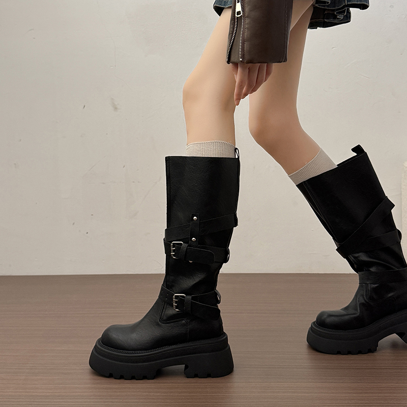 Y2K Platform Dames Kniehoge La - Knee High Boots Women recensie en prijs