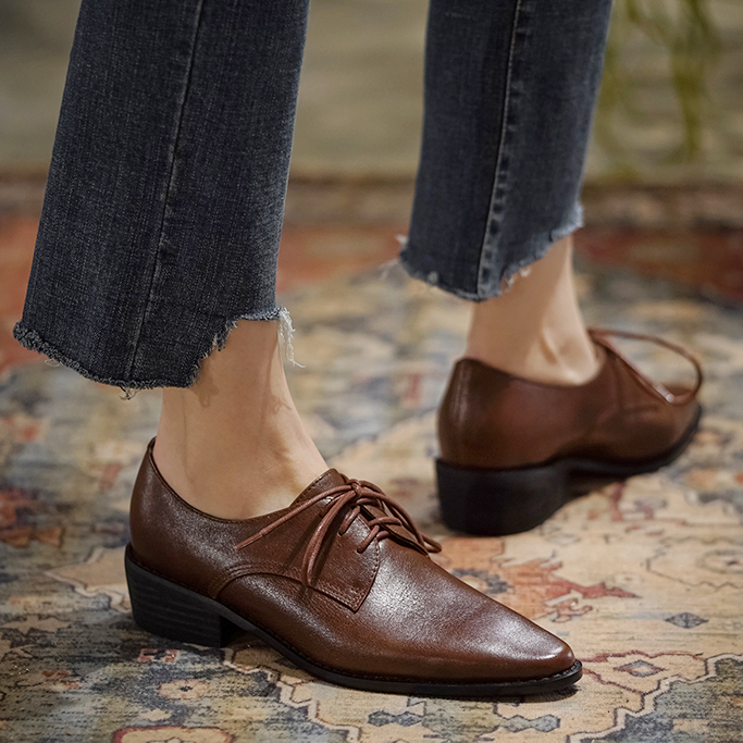 LIHUAMAO dames schoenen van ru - Oxford Lace Up Women recensie en prijs