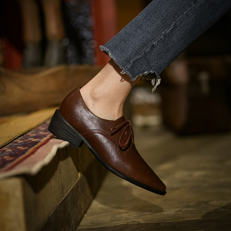 LIHUAMAO dames schoenen van ru - Oxford Lace Up Women recensie en prijs
