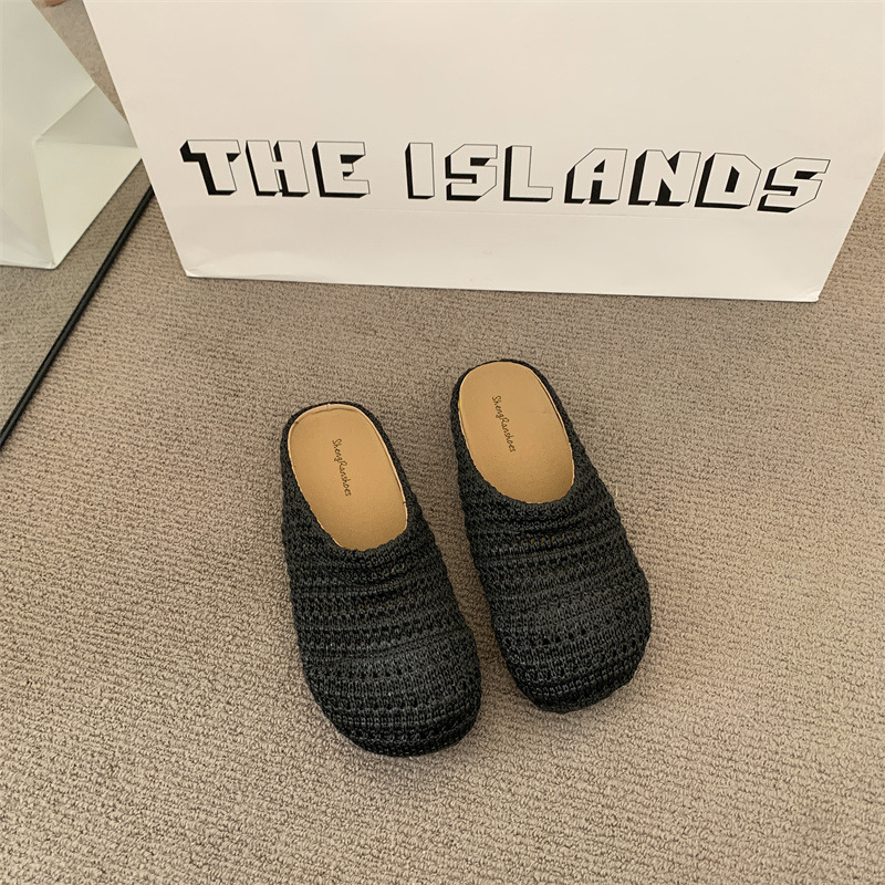 Dames Raffia Geweven Muilezelp - Mule Slip On recensie en prijs