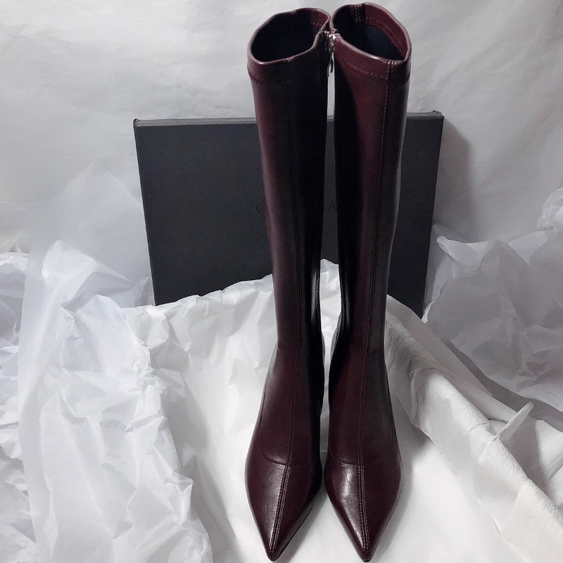 Herfst Nieuwe Stiletto Mode La - Knee High Boots Women recensie en prijs