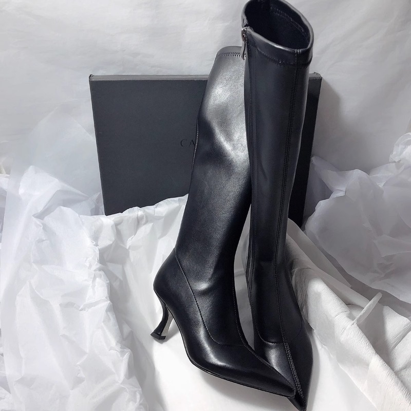 Herfst Nieuwe Stiletto Mode La - Knee High Boots Women recensie en prijs